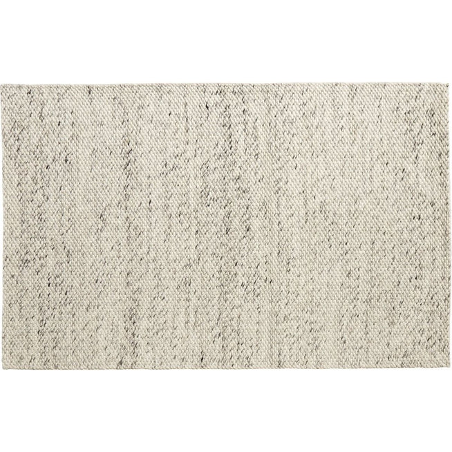 Photo of Lara Rug Wool - Ivory / Grey