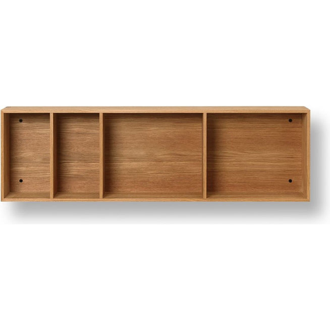 Photo of Bon Shelf - Hylde - Oiled Oak - W: 24 X H: 80 X D: 9 Cm
