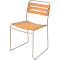 Thumbnail photo of Surprising Teak Chair - Nutmeg - Matstolar Utomhus - Harald Guggenbichler - Beige - Metal/trä