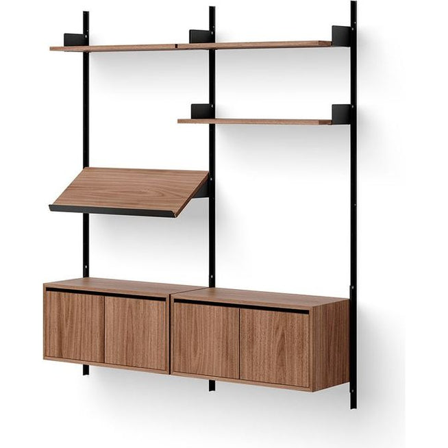 Photo of New Works Living Shelf Cabinets Low W. Doors - Reolsystem