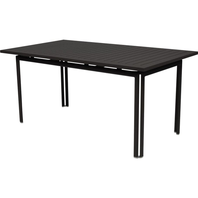 Photo of Costa Table 160 x 80 cm, Liquorice - Outdoor dining table - Black - Metal