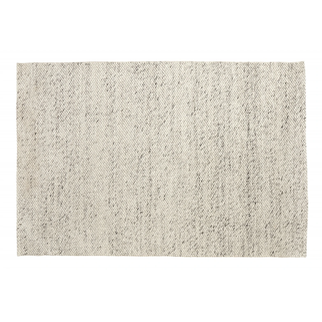 Photo of Lara Rug Wool - Ivory / Grey
