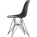 Eames Plastic Chair Dsr - 12 Deep Black - Basic Dark Base - Matstolar - Charles & Ray Eames - Svart - Metall/plast