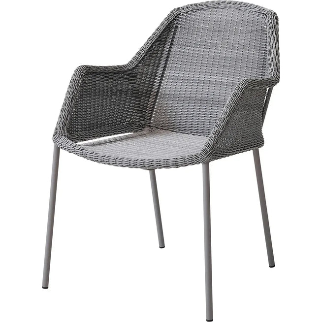 Photo of Breeze Stol 5464 Li/ls/lw - Havestol - Lysegrå - B: 60 X D: 62 X H: 83 X Sh: 45 Cm