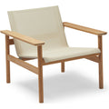 Thumbnail photo of Pelagus Lounge Chair Sand - Outdoor Armchairs - Note Design Studio - Wood/Textile Material
