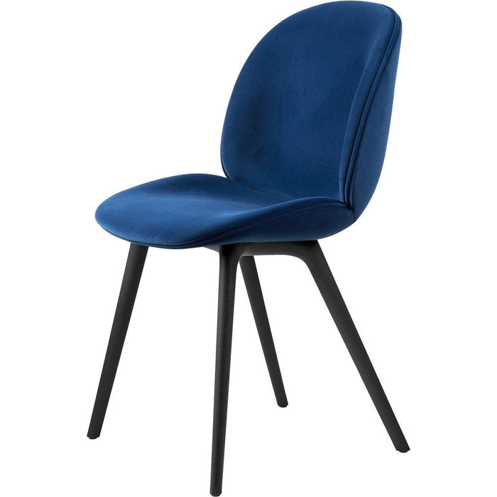 Photo of Beetle Dining Chair, Fully Upholstered, Plastic Base