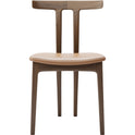 Carl Hansen - Ow58, T-chair, Lacquered Walnut, Leather Cat
