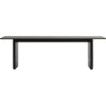 Thumbnail photo of Panel Table 90 X 250 Cm Black Dark Brown - Matbord - Simon Legald - Brun - Metall/trä