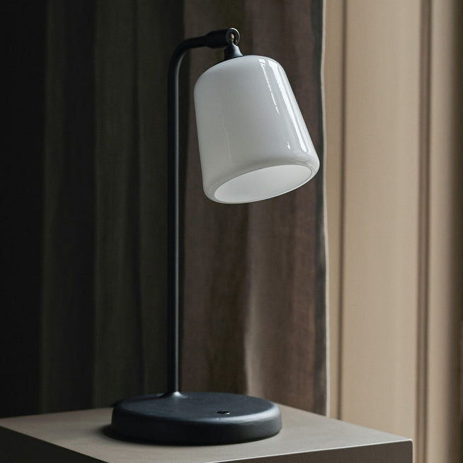 Photo of Material Table Lamp White