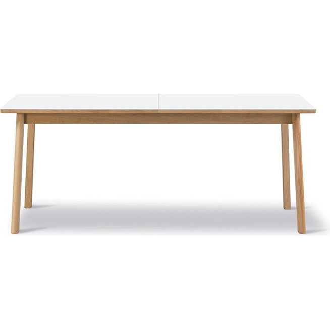 Photo of Ana Dining Table 220-320x95 cm Nanolaminate Black-Smoked Oak