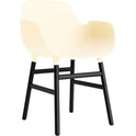 Form Armchair Black Oak
