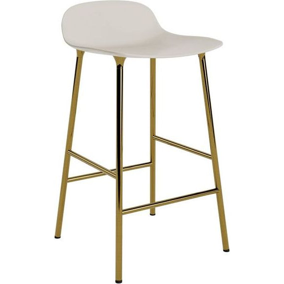 Photo of Form Bar Stool 65 Cm Brass