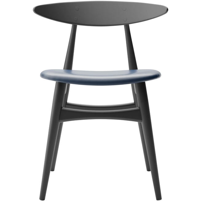 Photo of CH33P Chair | Black Lacquered Oak