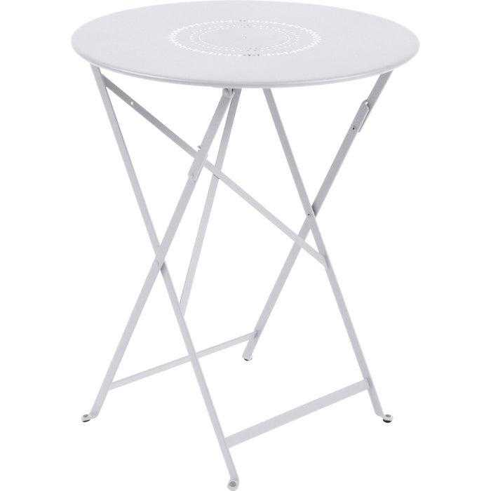 Photo of Floréal Table Ø 60 Cm, Cotton White - Matbord Utomhus - Vit - Metall