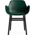 Thumbnail photo of Form Armchair Wood - Spisebordsstol - Black Oak / 1