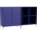 Thumbnail photo of Pair Classic Sideboard - Matt Chrome Legs