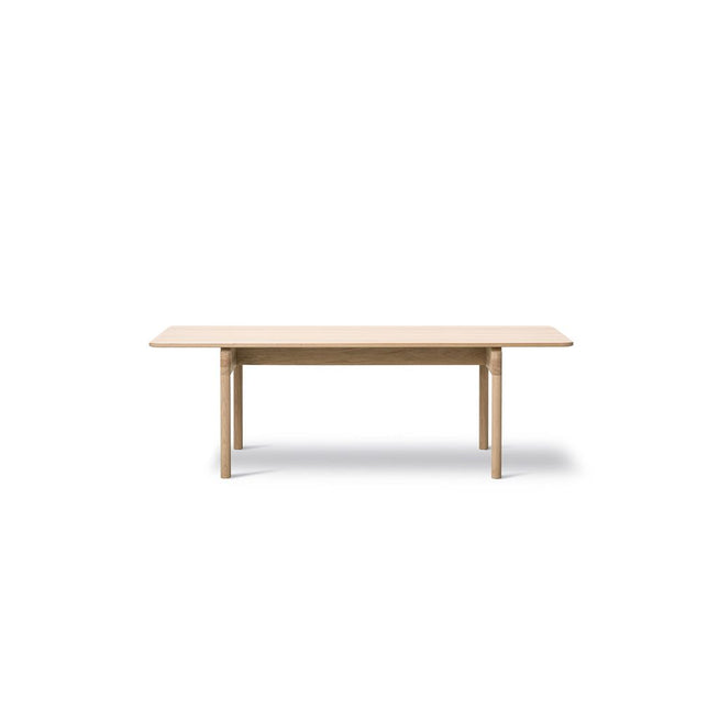 Photo of Post Table 6438 By Cecilie Manz - Dining Table - Soaped Oak - W225 X D100 X H73 Cm