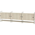 Thumbnail photo of String Wall Rack 75 x 30 cm, Brown, 2-pack - Shelving - Nils Strinning - Brown - Metal