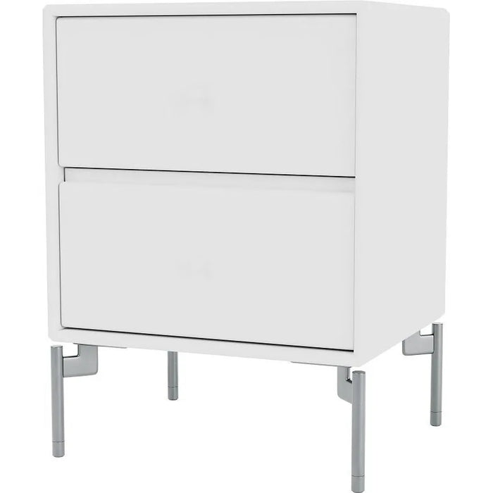 Photo of Drift Drawer Module - New White / Matt Chrome Legs - Sängbord - Peter J. Lassen - Vit - Mdf
