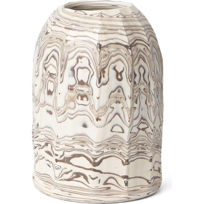 Photo of Blend Vase - Vase - Blend Vase - Small - Natural - W14.6 X D14.6 X H20 Cm
