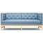 Ej315 Sofa 1542 By Erik Ole Jørgensen - 2 Personers Sofa - Foss 722 / Light Oiled Oak - W180 X D77 X H81 X Sh43 Cm