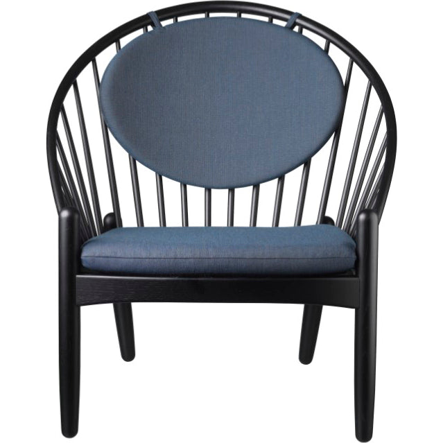 Photo of Poul M. Volther Armchair - J166 Jørna - Black/beige