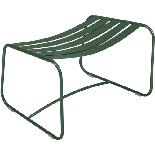 Photo of Surprising Footrest, Cedar Green - Outdoor Pallets & Pouffes - Harald Guggenbichler - Green, Grey - Metal