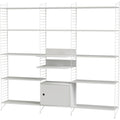 Thumbnail photo of String Floorboard 200, White, 2-pack - Shelving - Nils Strinning - White - Metal