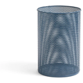 Thumbnail photo of Perforated Wastepaper Bin Petrol Blue, Medium