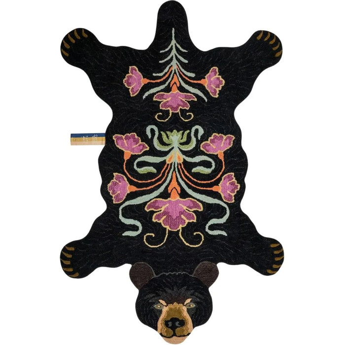 Photo of Blooming Black Bear Rug XL - 1.45.10.093.900.6