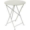 Bistro Table Ø 60 cm - Clay Grey - Small Table & Side Table Outdoor - Metal