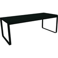 Bellevie Table 196 X 90 Cm Liquorice - Matbord Utomhus - Pagnon & Pelhaître - Svart - Metall