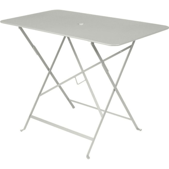 Photo of Bistro Table 97x57 cm Clay Grey A5 - Garden Table - Green,Grey - Metal