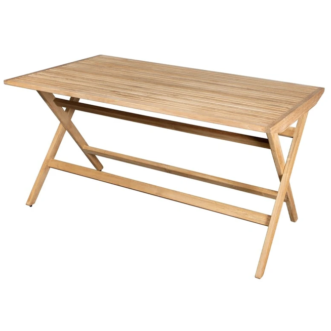 Photo of Flip Folding Table 140x80x72.5 Cm Teak