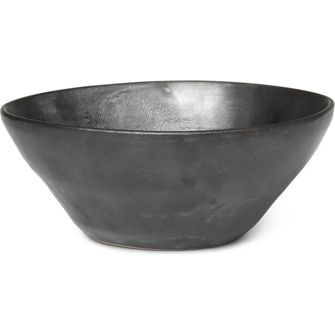 Photo of Flow Bowl - Skål - Black - Medium - Ø9 X H2,5 Cm