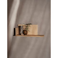 Thumbnail photo of Stagger Hylde - Hylde - Low - Oiled Oak - W40 X D13 X H15.5 Cm