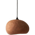 Pebble Hanging Lamp Terracotta