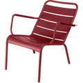 Thumbnail photo of Luxembourg Low Armchair Chile 43 - Matstolar Utomhus - Frédéric Sofia - Röd - Metal
