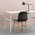 Thumbnail photo of Journal Desk Black Laminate - Black Steel Legs And Drawer