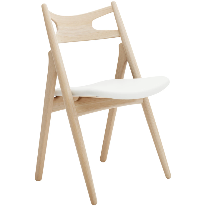 Photo of CH29p Sawbuck Chair - White Oiled Oak