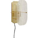 Wall Lamp Metal / Glass