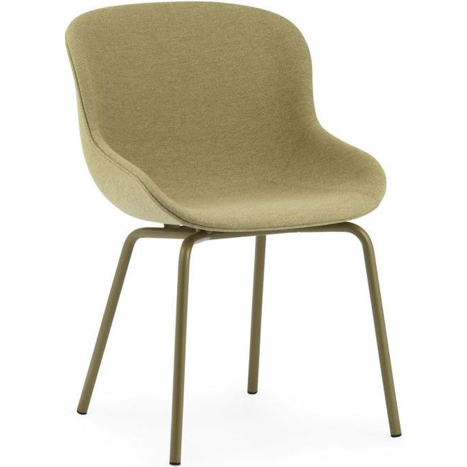 Photo of Hyg Chair By Simon Legald / Full Upholstery - Dining Chair - Olive / Main Line Flax 07 - H: 84 X L: 54 X D: 55,5 X Sh: 46 Cm