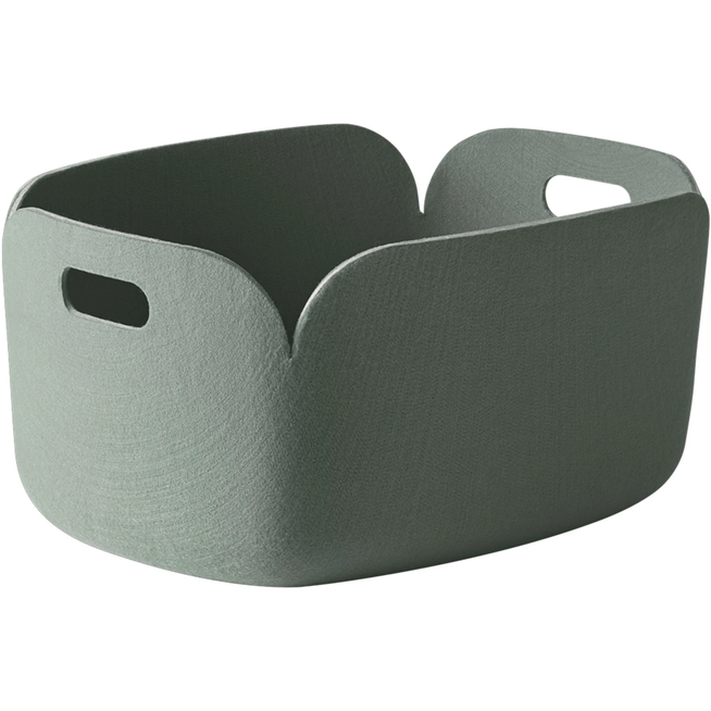 Photo of Restore Basket, Dusty Green - Small Storage - Mika Tolvanen - Green