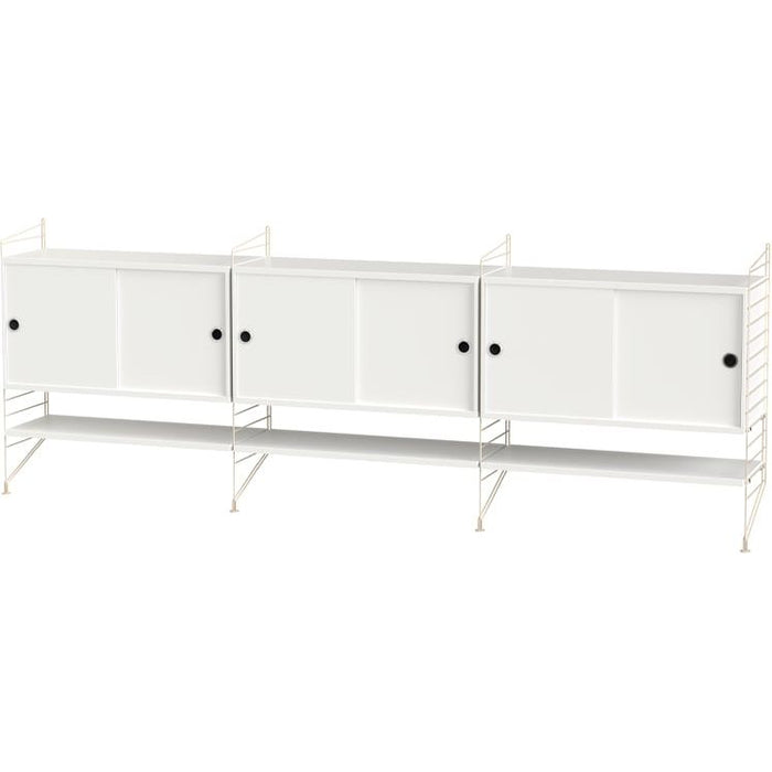 Photo of String Floor Panel 85 - Beige - 2-pack - Shelving System - Metal