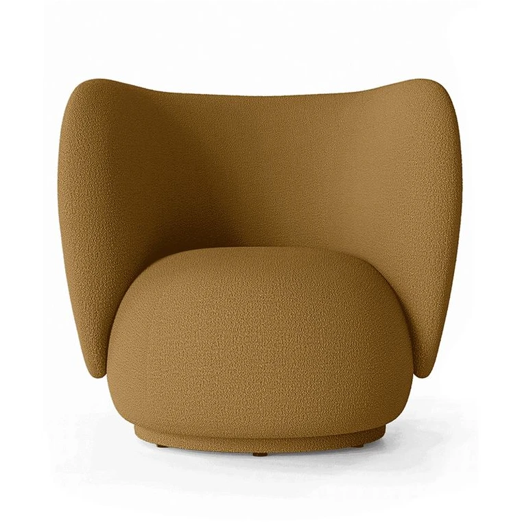 Rico Lounge Chair - Wool Bouclé