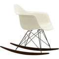 Eames Plastic Armchair Rar - 11 Pebble - Basic Dark Base - Dark Maple - Matstolar - Charles & Ray Eames - Vit - Metall/trä/plast