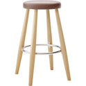 CH58 Bar Stool - Clear Lacquered Oak