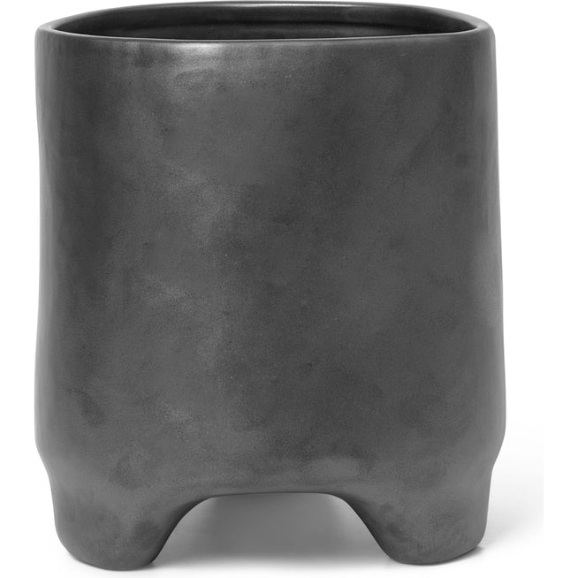 Photo of Esca Pot - Krukke - Black - Small - W16,7 X H18 X D17 Cm