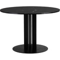 Thumbnail photo of Scala Table H75 Cm - Marble - Spisebord - Sort - H: 75 X Ø: