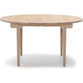 Thumbnail photo of CH337 - Oak - White Oiled - Extendable 2 Slices - incl. 1 Support Leg - excl. Extension Leaves - Dining Table